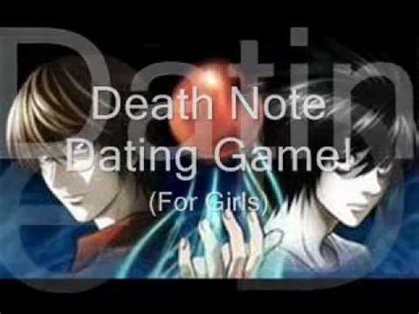 death note dating game.